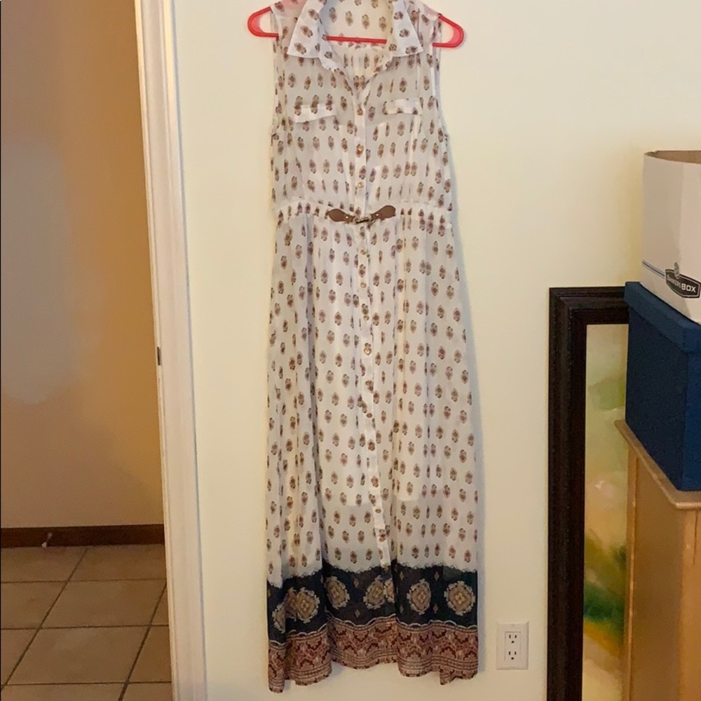 Ryan Michelle Patterned Maxi
